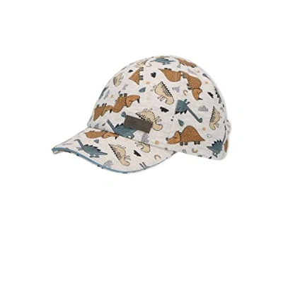 Abbildung von Sterntaler Jungen Baseball Cap Dinolo Baseballkappe, Silber, 53