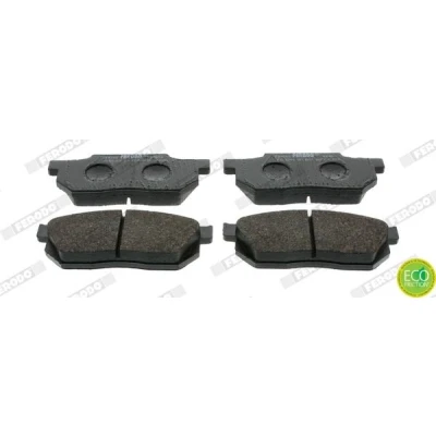 Abbildung von FERODO PREMIER ECO FRICTION FDB300 Bremsbelagsatz nicht für Verschleißwarnanzeiger vorbereitet ohne Zubehör HONDA: CRX 2, CIVIC 4 Hatchback
