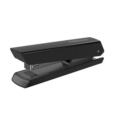 Abbildung von Fellowes Tacker LX820 Klassischer Hefter mit Microban Technologie 20 Blatt Kapazität Vollstreifen Heftgerät für 24/6mm und 26/6mm Hefklammern schwarz 1 Stück
