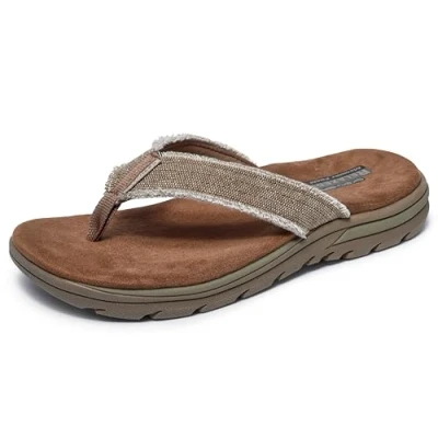 Abbildung von Skechers Herren Bosnien Sandalen, hautfarben, 41 EU