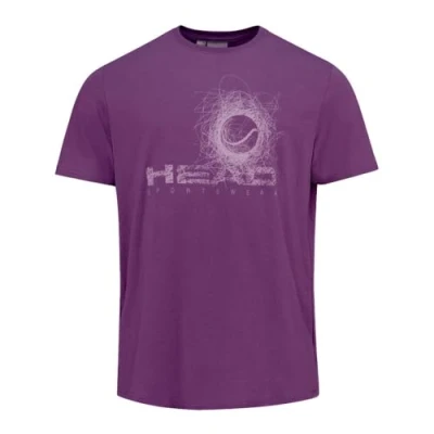 Abbildung von HEAD VISION T Shirt Herren, lilac, S