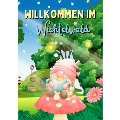 Abbildung von Willkommen im Wichtelwald: Wichtel Malbuch für Kinder mit 50 niedlichen Wichtelbildern zum Ausmalen (Wichtel Malbücher)