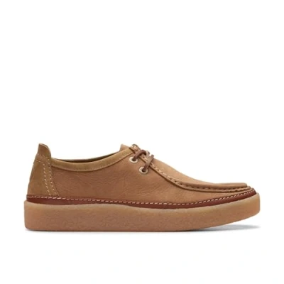 Abbildung von Clarks Clarkwood Sportlicher Schnürer, Herren, Größe: 43, Dark sand Schuhe