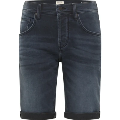 Abbildung von Mustang Chicago Jeans Shorts, Herren, Größe: 35, Blau