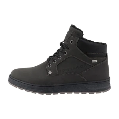 Abbildung von Tom Tailor Herren 4280160006 Mode Stiefel, Coal, 41 EU