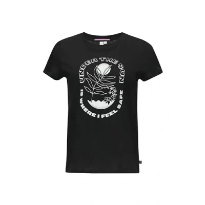 Abbildung von QS Damen 2147385 T Shirt, schwarz 99D0, S