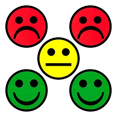 Abbildung von 5 Bunte Smiley Magnete Durchmesser cm für Magnettafeln, Kühlschränke, Plantafeln und Whiteboards. Emoji Magnet (Bunte, cm)