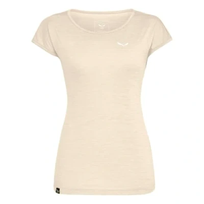 Abbildung von Salewa Damen Puez Melange Dry T shirt Women Jacke, Oatmeal Melange, L EU