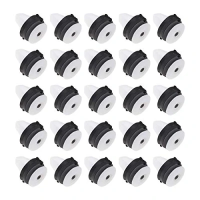 Abbildung von Create idea 50 Stück Auto Türverkleidung Clips Befestigungselemente mit Schwarzen Gummischeiben W714231S300 1571079 Für 8mm Loch