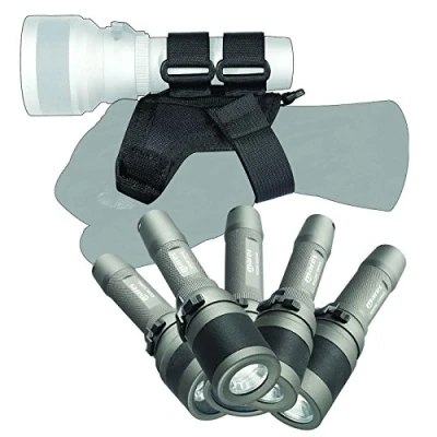 Abbildung von Mares just add water Soft Goodman Handle, Hand und Taschenlampenhalterung Größenverstellbar, Stainless steel D Ring