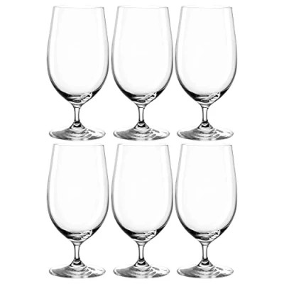 Abbildung von LEONARDO HOME CIAO+ Bierglas, Glas, klar, 6 Stück (1er Pack),