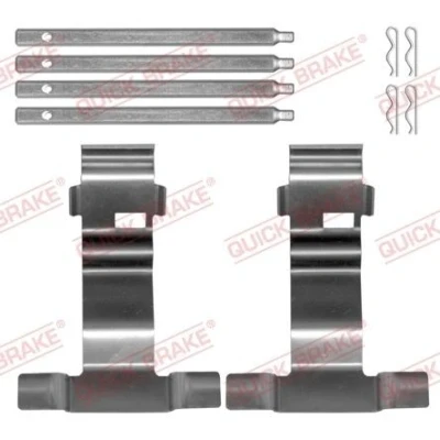 Abbildung von QUICK BRAKE 109 0043 Zubehörsatz, Scheibenbremsbelag AUDI: Q7, A6 C6 Avant, Saloon