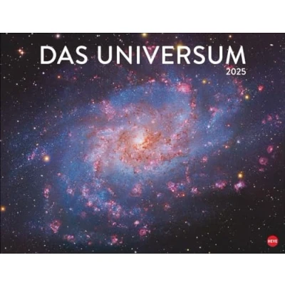 Abbildung von Das Universum Posterkalender 2025: Fotokalender mit Spiralgalaxien und Nachbarplaneten. Wand Kalender 2025 Posterformat Fotos unter anderem vom Hubble Weltraumteleskop.