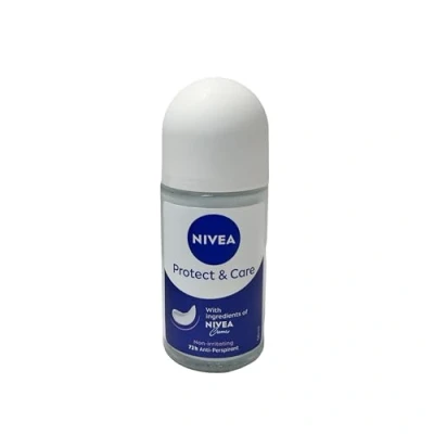 Abbildung von Nivea Deodorant Damen Protect &amp; Care Roll On, 50 ml, 3 Stück