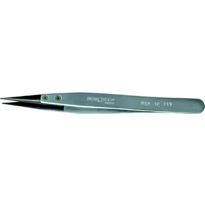 Abbildung von KD89 Horotec MSA12.713 Pinzette aus aluminium mit Endkappen Kohlefaser, Schwarz, nicht magnetisch,