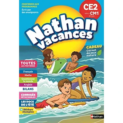 Abbildung von Nathan Vacances Primaire CE2 vers le CM1 8/9 ans