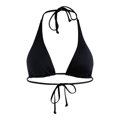 Abbildung von Roxy Classics Elongated TIKI Bikinitop, Damen, Größe: Small, Anthracite