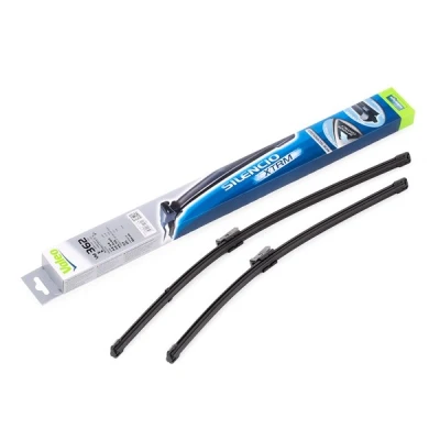 Abbildung von Scheibenwischer Valeo Silencio X.trm, Flat Blade Set 574462 vorne Rahmenlos Stiftbefestigung AUDI: Q5, A4 B9 Avant, B8 Avant