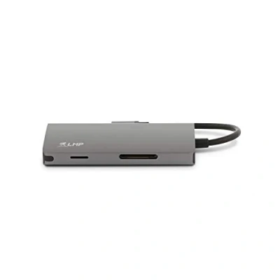 Abbildung von LMP 15954 USB C Mini Dock 8 Port mit HDMI, 3.0, Ethernet, SD/MicroSD,