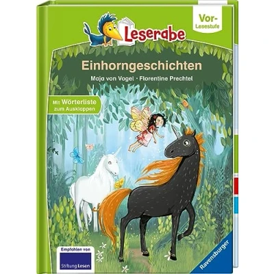 Abbildung von Einhorngeschichten Leserabe ab Vorschule Erstlesebuch für Kinder 5 Jahren: Mit Wörterliste zum Ausklappen (Vor Lesestufe)