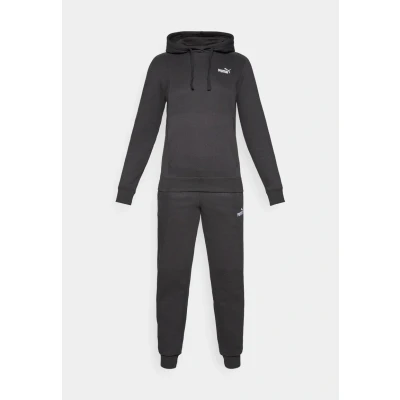 Abbildung von Puma Hooded SUIT SET Jogginghose, Damen, Größe: Small, Black