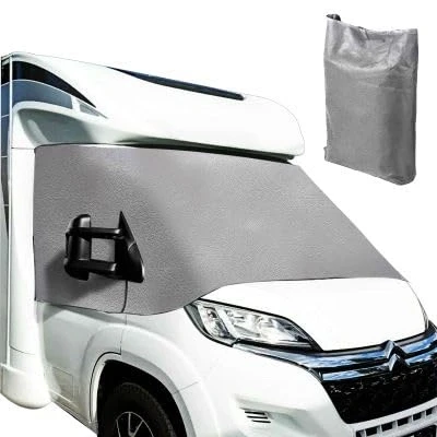Abbildung von Frontschutzplane FIAT ducato wohnmobil Typ 250 ab 2006 thermomatte wohnmobil，Sichtschutz Uv Schutz Sonnenschutz ducato…