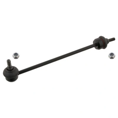 Abbildung von febi BILSTEIN 30864 Koppelstange Vorderachse links, rechts 309 M10 x 1,5 Plus mit selbstsichernder Mutter Stahl schwarz ROVER: 75