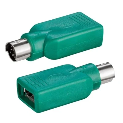 Abbildung von cablepelado Adapter USB auf PS2 M/H grün