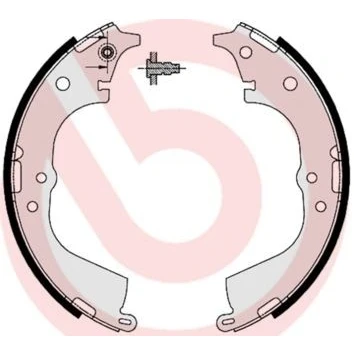 Abbildung von BREMBO S 83 537 Bremsbacken 270 57 mit Zubehör