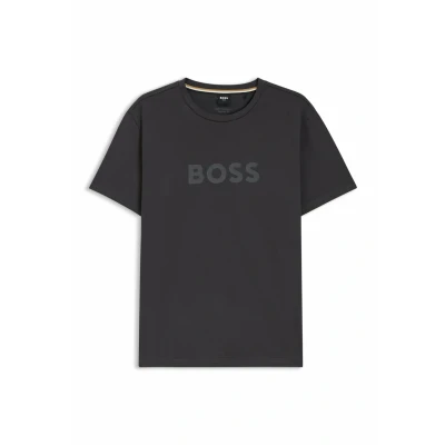 Abbildung von BOSS Tshirt print, Herren, Größe: Large, Dark grey two