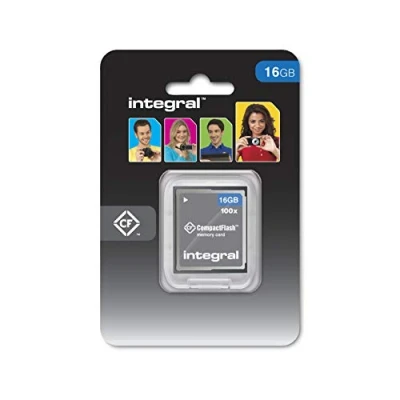 Abbildung von Integral 16GB Compact Flash Karte für Fotografie Enthusiasten, Langlebig und Zuverlässig