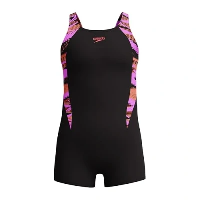 Abbildung von Speedo Girls Hyperboom Splice LEGS Badeanzug für Kinder, Größe: 140, Pink