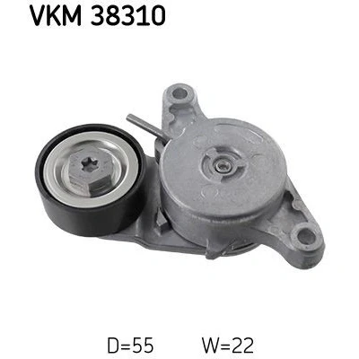 Abbildung von SKF VKM 38310 Spannrolle MINI: Hatchback