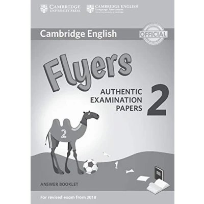 Abbildung von Cambridge English Young Learners 2 for Revised Exam from 2018 Flyers Answer Booklet: Authentic Examination Papers (Cambridge Tests)