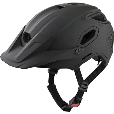 Abbildung von ALPINA CROOT MIPS Leichter, Robuster &amp; Optimal Belüfteter Enduro Fahrradhelm Mit Fliegennetz Für Erwachsene, black matt, 57 62 cm
