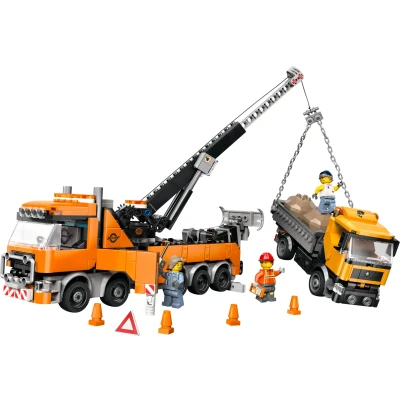 Abbildung von LEGO City 60467 Schwerlast Abschleppwagen mit Kran