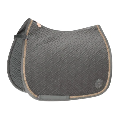 Abbildung von Eskadron Schabracke Heritage Velvet Dressur Earl Grey Warmblut