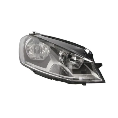 Abbildung von ALKAR 2752137 Scheinwerfer rechts H15, H7 mit Tagfahrlicht Elektromotor Gehäuse schwarzem Innenteil VOLKSWAGEN: Golf 7 Variant,