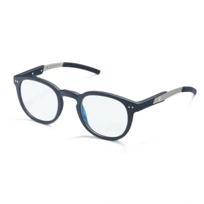 Abbildung von Horus X ® Runde Blaulichtbrille Computerbrille Für Bildschirme: Anti Müdigkeit &amp; Augenentspannung Männer und Frauen Kleine Gesichter Revo Clear