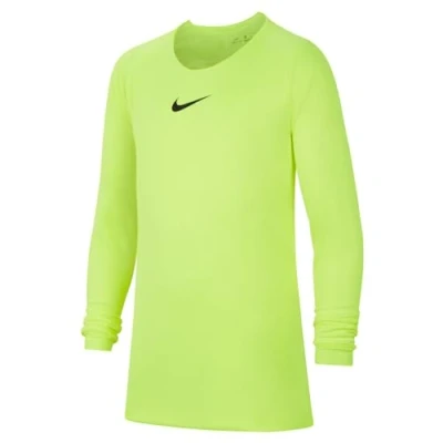 Abbildung von Nike Performance DRY PARK First Langarmshirt für Kinder, Größe: 116 128, Neon yellow