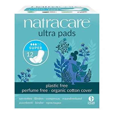 Abbildung von Natracare Organic Cotton Ultra Pads 12 Super Flow