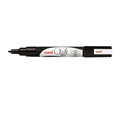 Abbildung von UNI ball 186199 Fenster &amp; Kreidemarker CHALK PWE 3MS 0,9 1,3 mm Rundspitze, schwarz