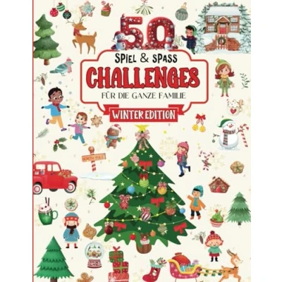 Abbildung von 50 Spiel &amp; Spass Challenges für die ganze Familie: Winteredition