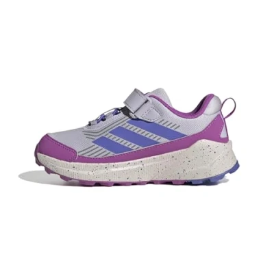 Abbildung von Adidas Terrex Trailmaker 2 Hiking Laufschuh Trail für Kinder, Größe: 37 1/3, Silver dawn/semi blue/purple burst Schuhe