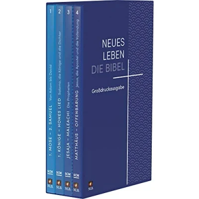 Abbildung von Neues Leben. Die Bibel, Großdruckausgabe in 4 Bänden