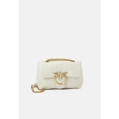 Abbildung von Pinko LOVE MINI PUFF Umhängetasche, Damen, Größe: One Size, Avorio