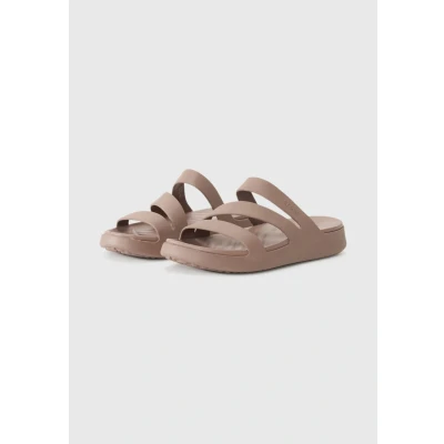 Abbildung von Crocs Getaway Hausschuh, Damen, Größe: 34/35, Truffle Schuhe