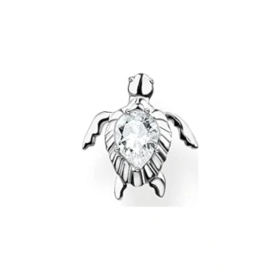 Abbildung von Thomas Sabo Einzel Ohrstecker Schildkröte 925 Sterling Silber H2235 051 14