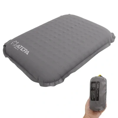 Abbildung von ATEPA Sitzkissen Outdoor Camping Aufblasbar Ultraleicht Selbstaufblasende Wasserdicht Sitzunterlage Kajak für Camping, Tragbares Sitzkissen,Fischerboot