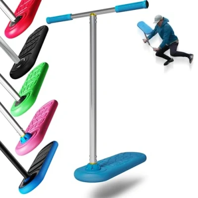 Abbildung von The Indo Pro Trick Scooter and for Teens Adults Stunt Trampoline Tricks Professionals Beginners Good Indoor Outdoor Freestyle…